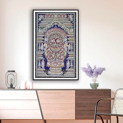 Gonasika Lord Jagannath Pattachitra Art Painting For Home Wall Art Decor