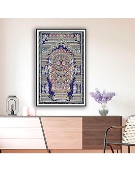 Lord Jagannath Pattachitra Art Painting For Home Wall Art Decor