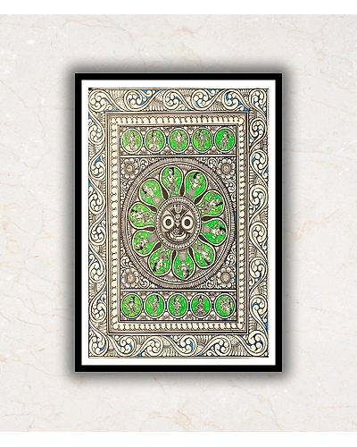 Pattachitra Mandala Art Painting For Home Wall Art Decor-2