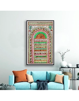 Tribal Warli Pattachitra Art Painting For Home Wall Art Decor