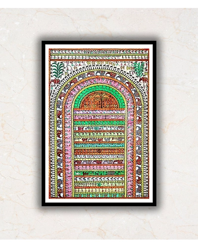 Tribal Warli Pattachitra Art Painting For Home Wall Art Decor-1