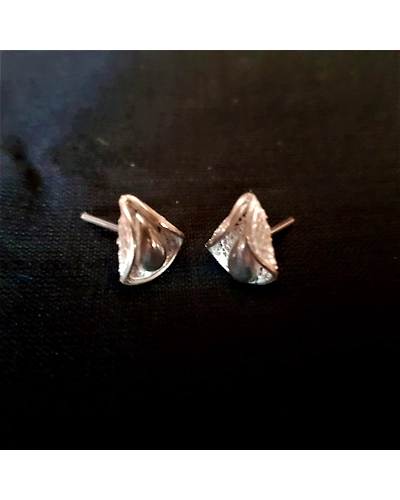 Silver Filigree Tops Tear Drops-1
