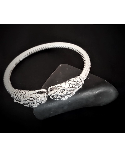Makarmukhi - Silver Filigree Kangan-1