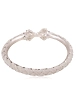 Venibala with makarmukhi - Silver Filigree Bangle