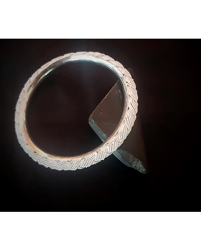 Venibala - Silver Filigree Bangle-2
