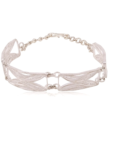 Bandhan - Silver Filigree Bracelet-1