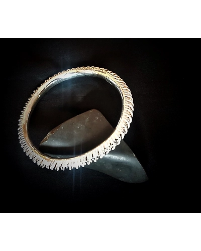 Kundali - Silver filigree bangle-2