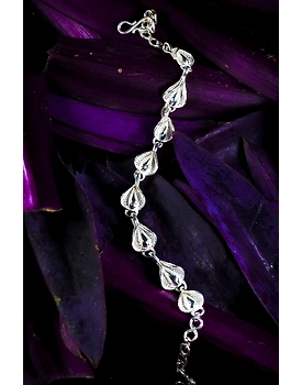 Silver Linings Pankhuri Silver Filigree Handmade Bracelet
