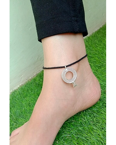 Silver Linings Ring Silver Filigree Nazar battu-2