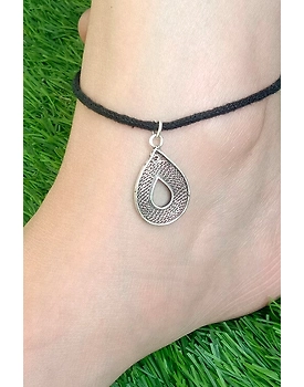 Silver Linings Boond Oxidised Silver Filigree Nazarbattu