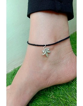 Silver Linings Leaf Silver Filigree Nazarbattu