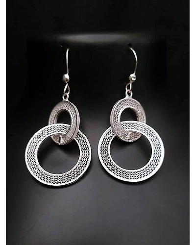 Looped Filigree Earrings-2
