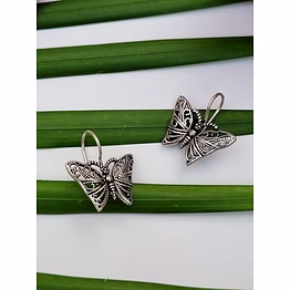 gonasika silver butterfly earrings
