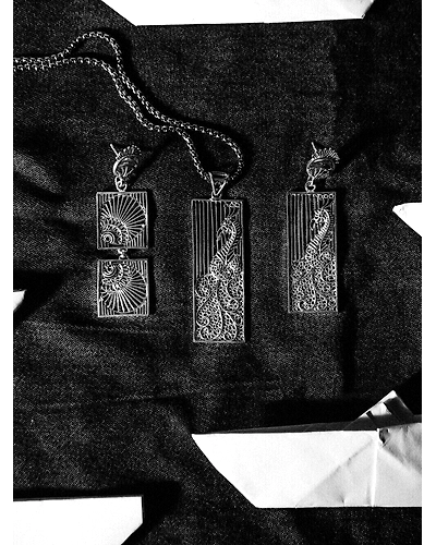 Morni and Pankh Earrings-2