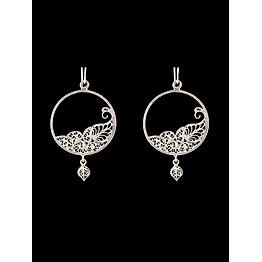 Gonasika Peacock in a circle Earrings