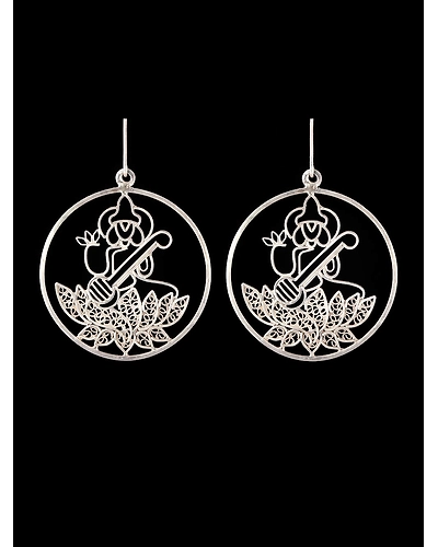 Saraswati Earrings-12666851