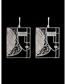 Human Faces Earrings
