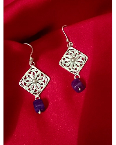 Kite Earrings Beads-1