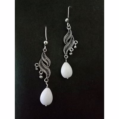 gonasika oxidised beads earrings