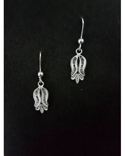 Filigree Tulips Earrings-12667061
