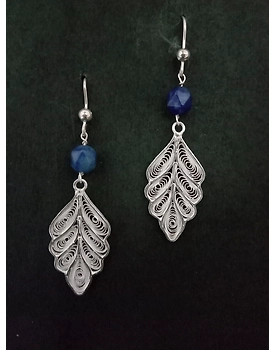 Leafy Bead Dangles