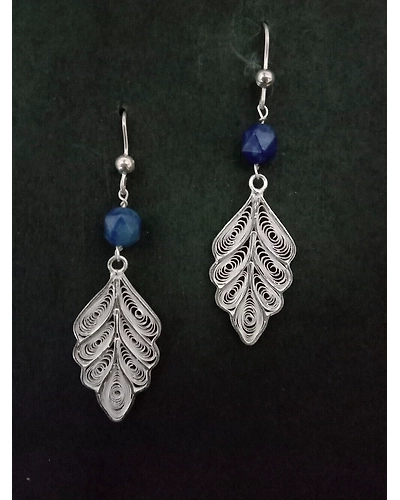 Leafy Bead Dangles-12667053