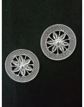 Chakra Silver Studs