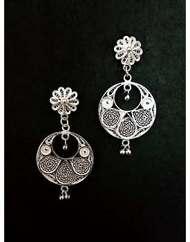 Chandbali Silver