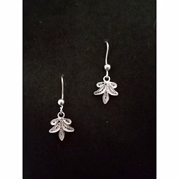 gonasika drops silver filigree