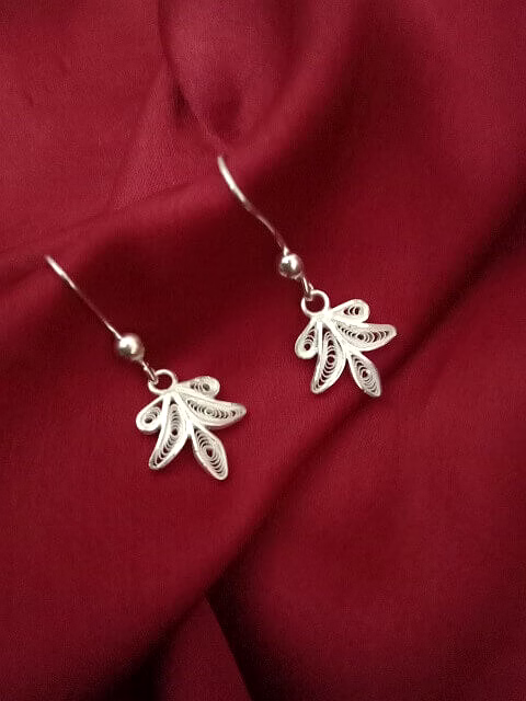Drops Silver Filigree image 2