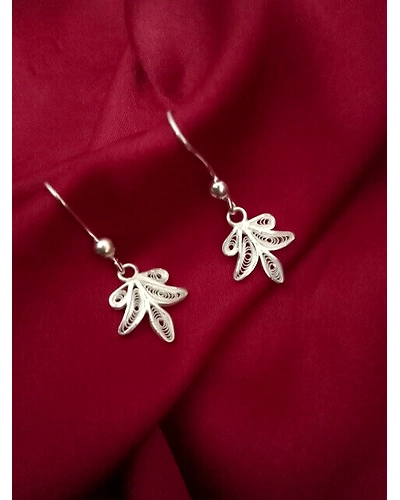 Drops Silver Filigree-2