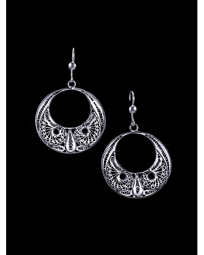 Silver Chandbali-12667227