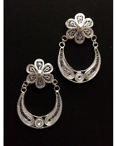 Silver Chandbali-2