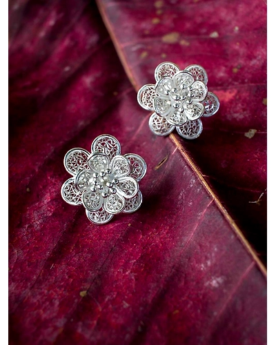 Floral Studs-1