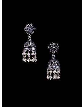 Pearl Jhumkas