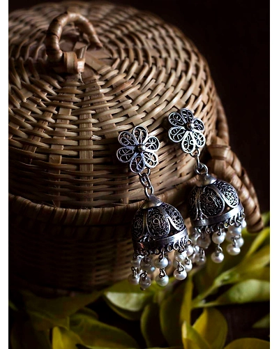 Pearl Jhumkas-1