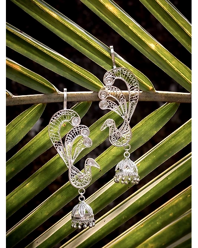 Morni Cuff Jhumkas-1