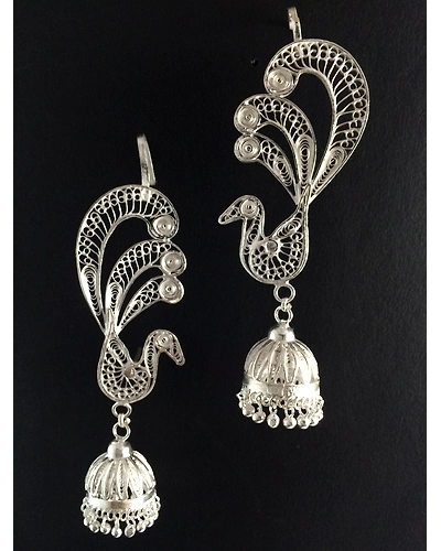 Morni Cuff Jhumkas-2