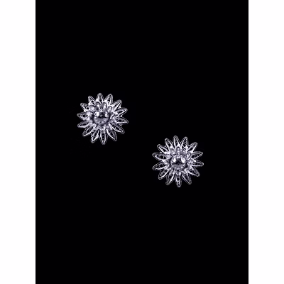 gonasika sunflower silver studs