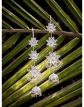 Kaan Chain Earings