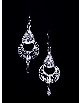 Silver Dangle Earrings