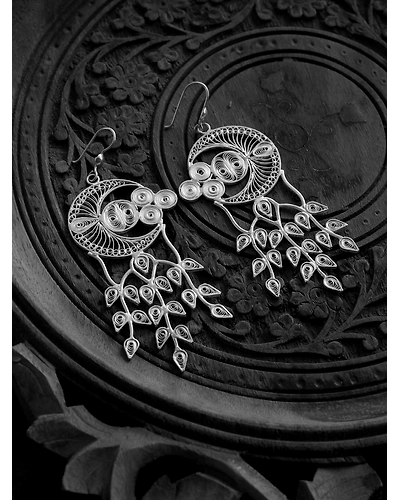 Olive Leaves Earrings-1