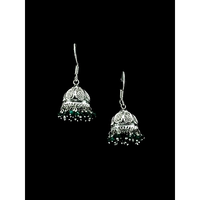 Gonasika Green Jhumkis