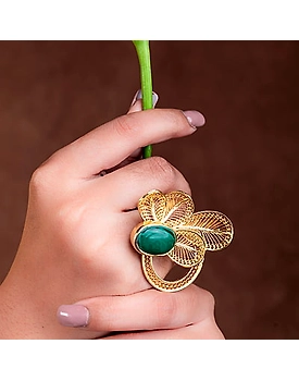 Mahrukh Adjustable Gold Plated