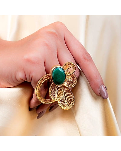 Mahrukh Adjustable Gold Plated-2