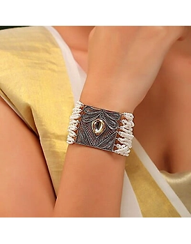Raj-Kanya Silver Bracelet