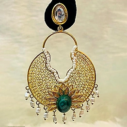 Gonasika Mrigansha Gold Plated Silver