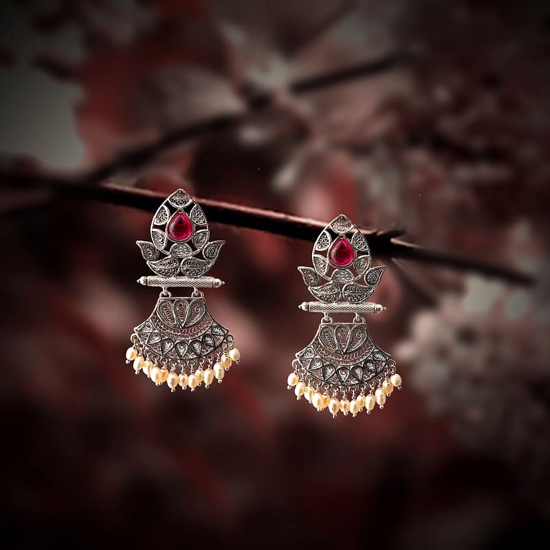 gonasika kalakriti filigree work silver