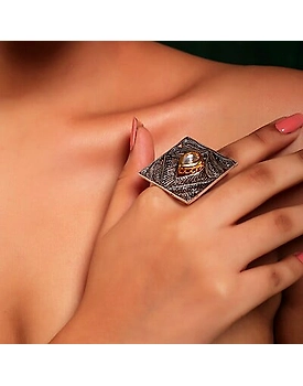Raj-Kanya Silver Ring