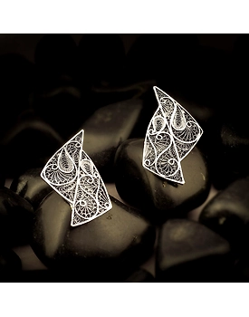 Eliana Silver Earrings Studs